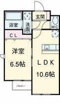 グランコートⅡ 205 ｜ 愛知県春日井市大留町９丁目（賃貸アパート1LDK・2階・40.76㎡） その2