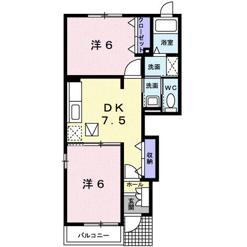 同じ建物の物件間取り写真 - ID:204004159713