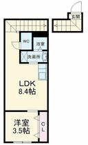 グランローズ  ｜ 埼玉県さいたま市見沼区大和田町１丁目（賃貸アパート1LDK・2階・28.98㎡） その2