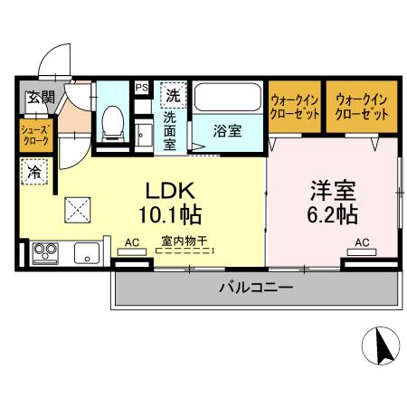 同じ建物の物件間取り写真 - ID:236002599610