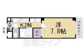 京都府京都市中京区西ノ京銅駝町（賃貸マンション1K・3階・24.00㎡） その2