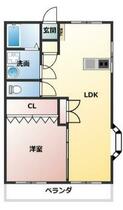 ダイヤヴィレッヂ  ｜ 東京都足立区南花畑３丁目（賃貸マンション1LDK・3階・44.71㎡） その2