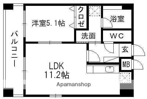 同じ建物の物件間取り写真 - ID:243006790067