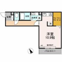 岐阜県岐阜市加納東丸町１丁目（賃貸アパート1R・2階・34.28㎡） その2