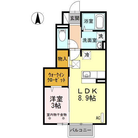 同じ建物の物件間取り写真 - ID:207001103134