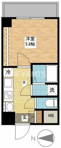 同じ建物の物件間取り写真 - ID:242001499234