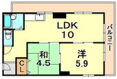 神戸市東灘区岡本７丁目 4階建 築52年のイメージ