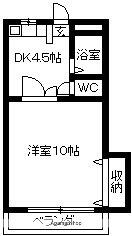 アヴィタションＷＩＳＥ 301｜徳島県徳島市上助任町三本松(賃貸マンション1DK・3階・30.78㎡)の写真 その2