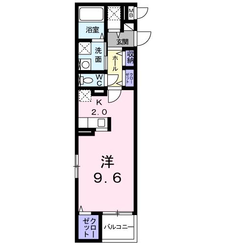 同じ建物の物件間取り写真 - ID:242001493405