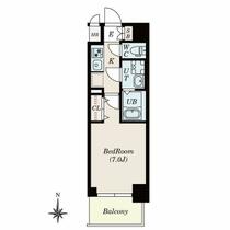 Ｓ－ＲＥＳＩＤＥＮＣＥ名駅ＮｏｒｔｈＩＩ  ｜ 愛知県名古屋市中村区井深町（賃貸マンション1K・2階・23.29㎡） その2