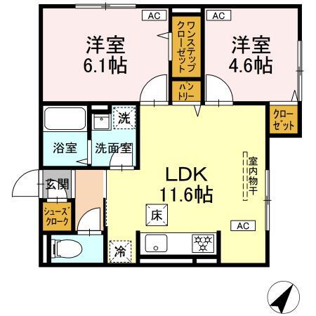 同じ建物の物件間取り写真 - ID:214055637253