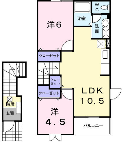 同じ建物の物件間取り写真 - ID:204004236135