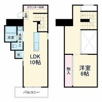 キャトルセゾン 305 ｜ 兵庫県西宮市門戸西町（賃貸マンション1LDK・3階・40.68㎡） その2