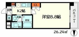 ラカーサフェリーチェ  ｜ 大阪府守口市八雲東町２丁目（賃貸マンション1K・1階・26.24㎡） その2