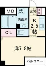 ＭａｒｒｏｎＴｅｒｒａｓｓｅ東小金井 102 ｜ 東京都小金井市梶野町５丁目（賃貸マンション1K・1階・25.28㎡） その2