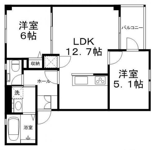 同じ建物の物件間取り写真 - ID:228045700570