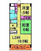 埼玉県さいたま市南区文蔵２丁目（賃貸マンション2LDK・7階・55.00㎡） その2