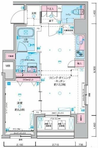 同じ建物の物件間取り写真 - ID:213103766932