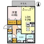 Ｄ－ＲＯＯＭ紅雲町Ｂのイメージ