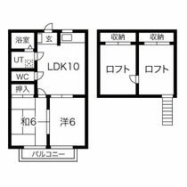 コーポラスノベルティＢ棟  ｜ 愛知県岡崎市大和町字沓市場（賃貸アパート2LDK・2階・62.00㎡） その2