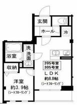 神奈川県川崎市川崎区鋼管通４丁目（賃貸マンション1LDK・2階・31.92㎡） その2