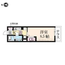 奈良県大和郡山市小林町（賃貸アパート1K・1階・26.87㎡） その2