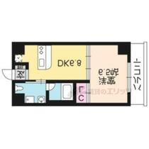 京都府京都市右京区西京極畔勝町（賃貸マンション1DK・5階・29.92㎡） その2