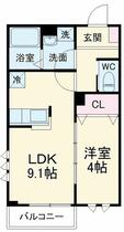 ラシーネ　ＯＮＥ　ＰＡＲＫ　ＰＬＡＣＥ　Ⅲ 101 ｜ 神奈川県横浜市港北区樽町３丁目（賃貸アパート1LDK・1階・33.03㎡） その2