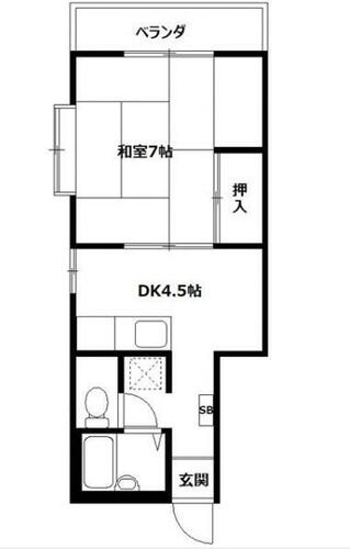 同じ建物の物件間取り写真 - ID:214055953584