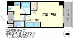 京都府京都市下京区妙満寺町（賃貸マンション1K・6階・25.75㎡） その2