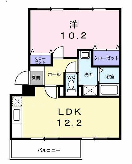 グランデージ堀 301｜岐阜県岐阜市東鶉４丁目(賃貸マンション1LDK・3階・52.17㎡)の写真 その2