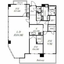 グランドメゾン大阪上本町  ｜ 大阪府大阪市天王寺区上汐３丁目（賃貸マンション3LDK・19階・123.09㎡） その2