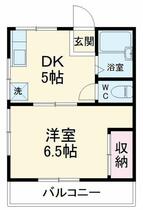 小泉ハイム 101 ｜ 神奈川県横浜市港北区日吉本町１丁目（賃貸アパート1DK・1階・23.50㎡） その2