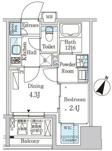 同じ建物の物件間取り写真 - ID:213111973931