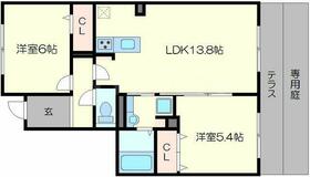 サニーコートＡ・Ｂ棟  ｜ 大阪府箕面市西小路３丁目（賃貸アパート2LDK・1階・59.48㎡） その2