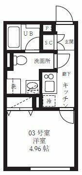 ルーデンス常盤台ＩＩＩ｜東京都板橋区南常盤台１丁目(賃貸マンション1K・4階・19.22㎡)の写真 その2