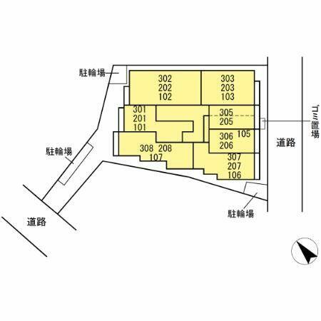 グラナーデ石神井台｜東京都練馬区石神井台７丁目(賃貸アパート2LDK・2階・48.31㎡)の写真 その2