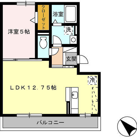 同じ建物の物件間取り写真 - ID:223031237550