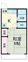 埼玉県和光市下新倉２丁目（賃貸アパート1K・1階・19.81㎡） その2