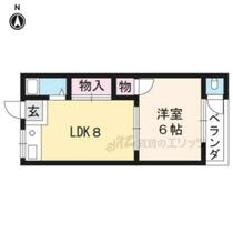 京都府宇治市大久保町山ノ内（賃貸マンション1DK・1階・27.87㎡） その2