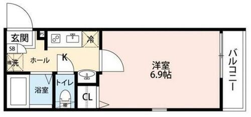 同じ建物の物件間取り写真 - ID:213105666608