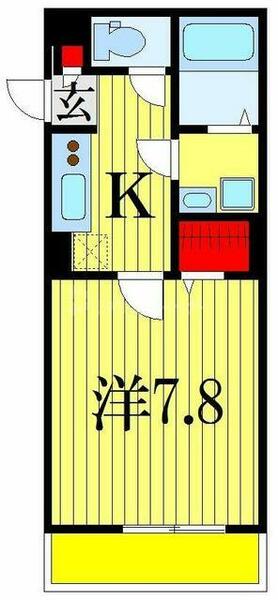 リブリ・ミニヨン 303｜千葉県船橋市前原西４丁目(賃貸マンション1K・3階・26.08㎡)の写真 その2
