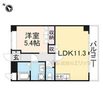 奈良県葛城市竹内（賃貸アパート1LDK・1階・41.04㎡） その2