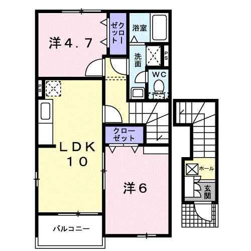 同じ建物の物件間取り写真 - ID:238007049779