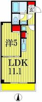 レオール新千葉 405 ｜ 千葉県千葉市中央区新千葉２丁目（賃貸マンション1LDK・4階・35.49㎡） その2