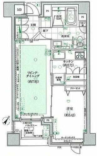 同じ建物の物件間取り写真 - ID:213100667136