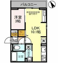 Ｎｏｂｌｅ　Ｐａｌｅｃｅ北浦和 101 ｜ 埼玉県さいたま市浦和区北浦和１丁目（賃貸アパート1LDK・1階・31.56㎡） その2