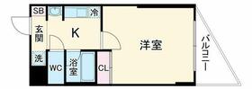 神奈川県川崎市多摩区登戸（賃貸マンション1R・5階・21.39㎡） その2