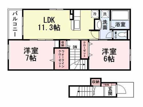 同じ建物の物件間取り写真 - ID:240028656566