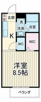 神奈川県藤沢市亀井野（賃貸アパート1K・2階・27.80㎡） その2